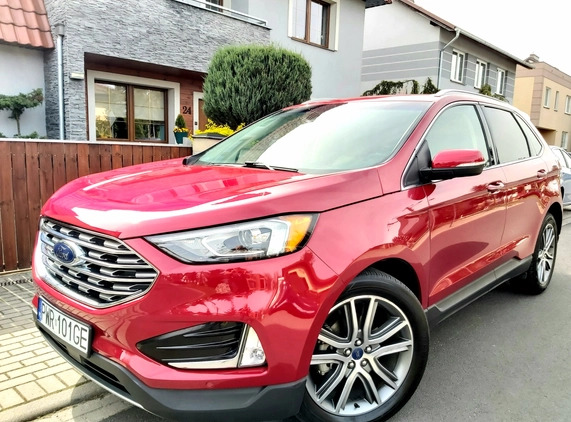 Ford EDGE cena 113000 przebieg: 69900, rok produkcji 2020 z Września małe 631